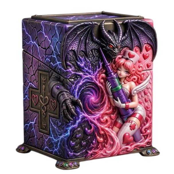 Injection Fairy Lily Monarch Deck Box